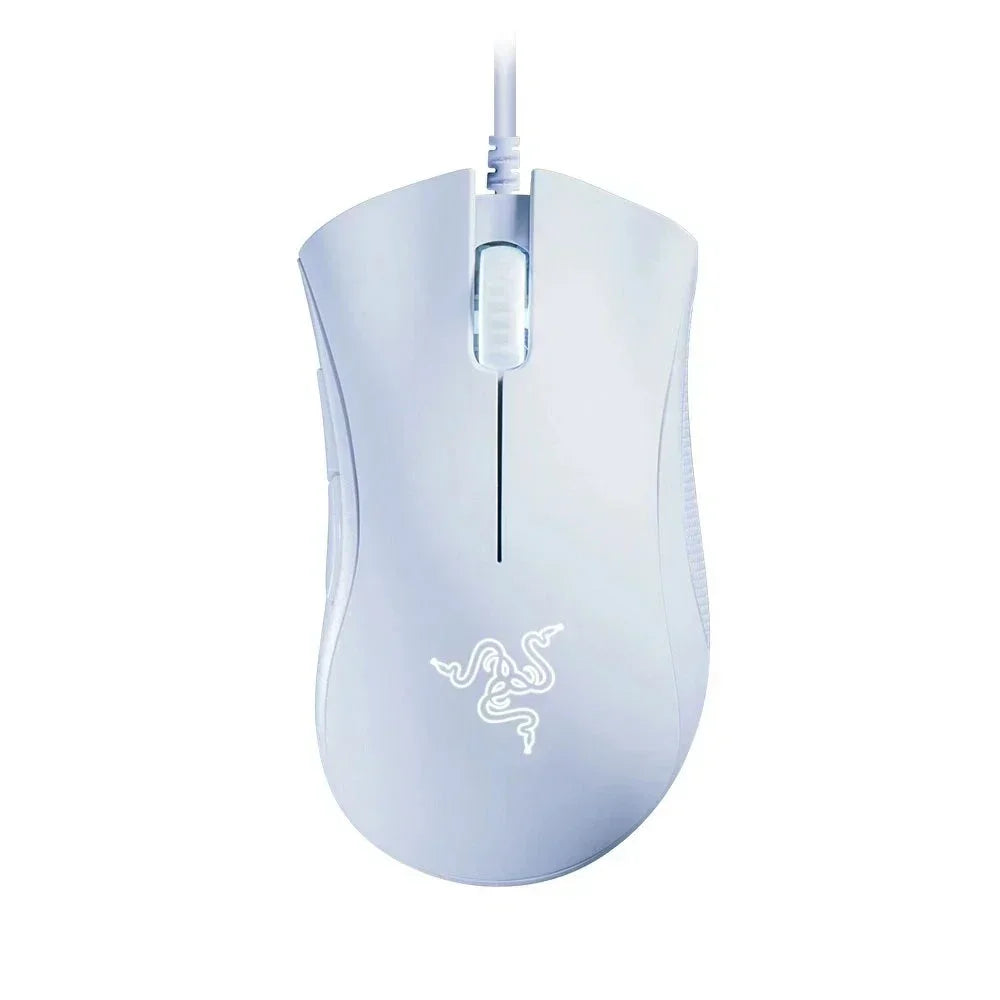 Razer DeathAdder Essential — Rato Gaming com Fio | Sensor Ótico 6400 DPI | Switches Mecânicos | Iluminação Chroma RGB | Ergonómico