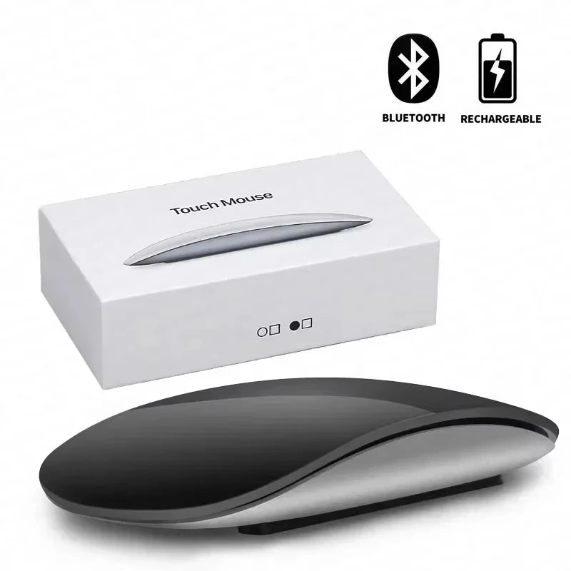 Rato Bluetooth Ultra-Slim Touch — Compatível com MacBook, iPad e iPhone | Design Apple Style | Silencioso