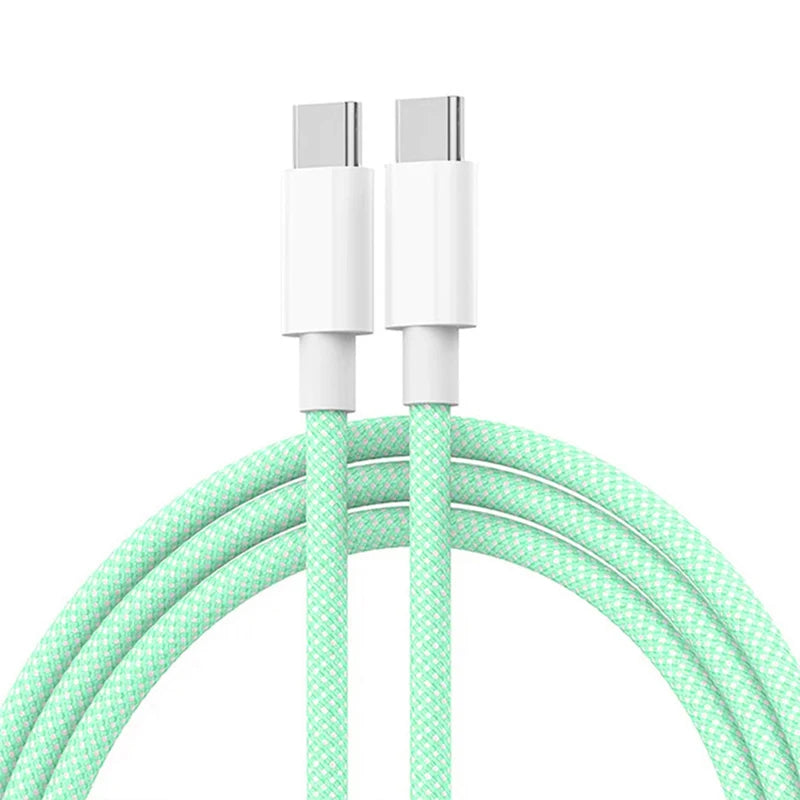 Cabos Type-C Multicolor para Android e iOS – Várias Medidas Disponíveis