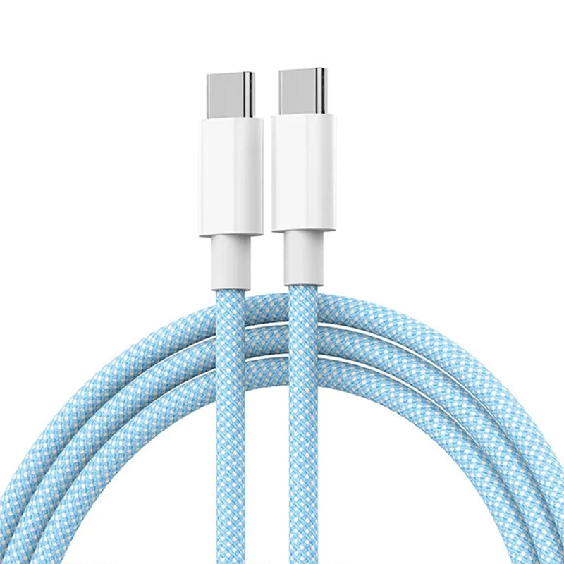 Cabos Type-C Multicolor para Android e iOS – Várias Medidas Disponíveis