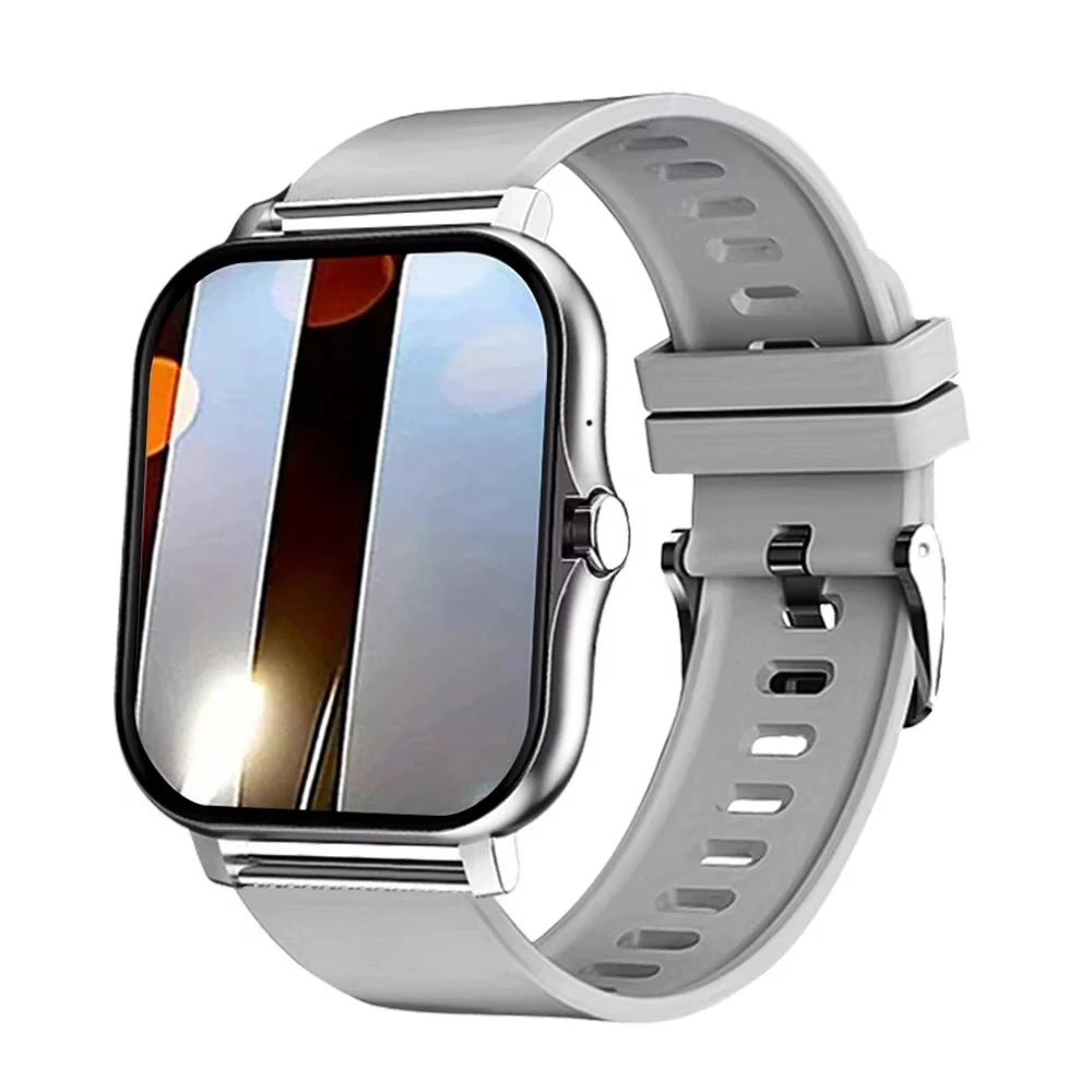 Smartwatch Bluetooth Elegante Unissex – Personalizável com +100 Temas