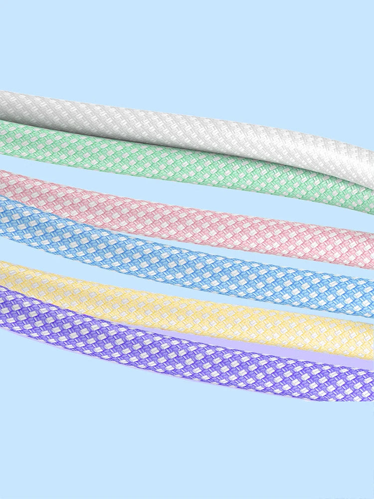 Cabos Type-C Multicolor para Android e iOS – Várias Medidas Disponíveis