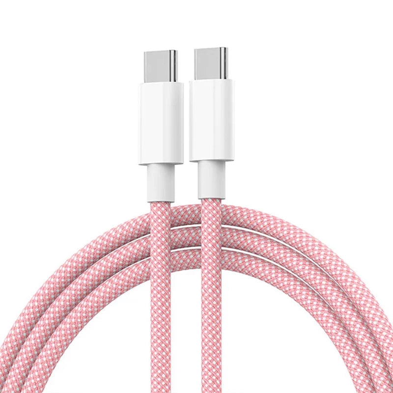 Cabos Type-C Multicolor para Android e iOS – Várias Medidas Disponíveis