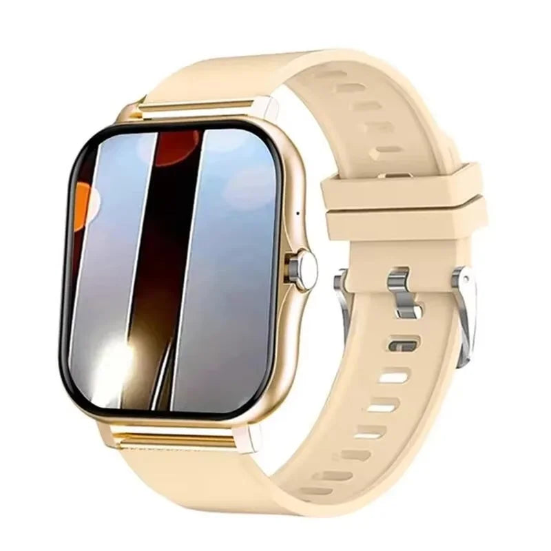 Smartwatch Bluetooth Elegante Unissex – Personalizável com +100 Temas