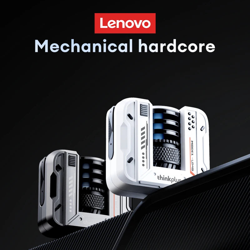 Lenovo ThinkPlus LP49 — Auriculares TWS Gaming & Música | Bluetooth 5.4 | Design Futurista